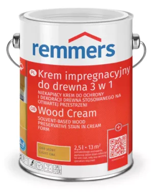 Krem impregnacyjny do drewna 3w1 Remmers