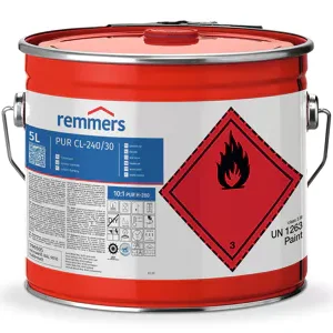 Trudnopalny, światłotrwały lakier barwny 2K PUR CL-240-Colorlack Remmers