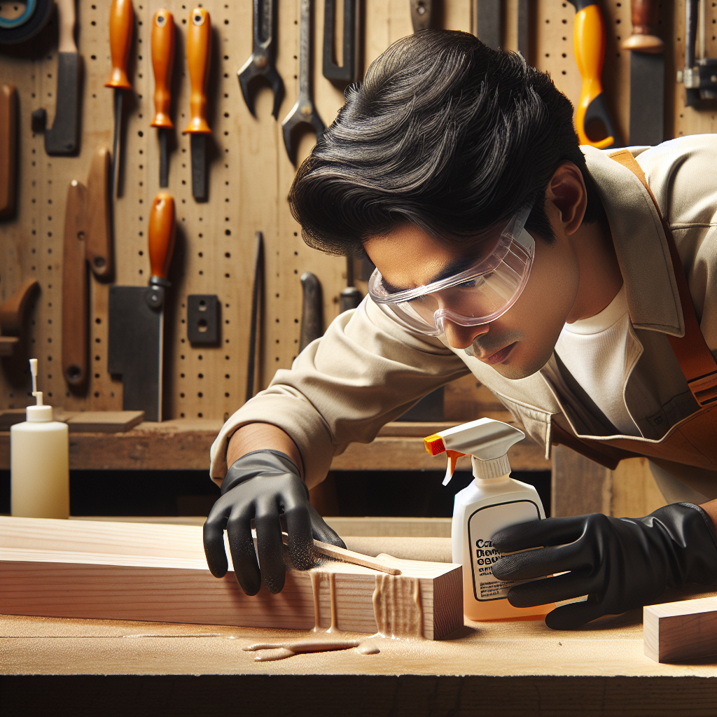 Czym zmyć impregnat do drewna