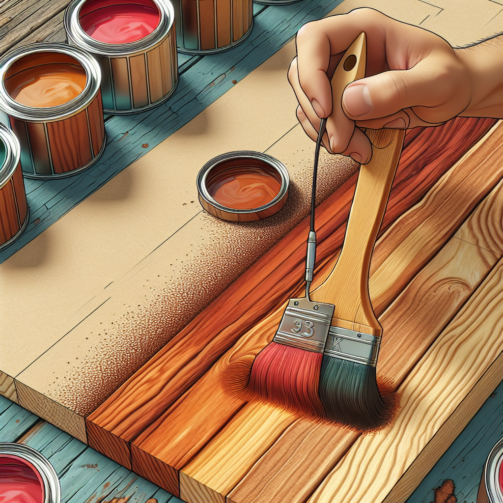 Jak zmienić kolor impregnatu do drewna