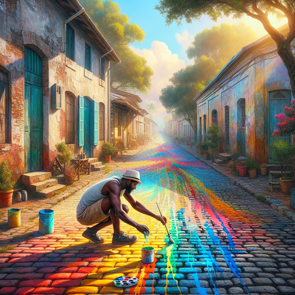 Malowanie kostki brukowej - czy warto i ma to sens?